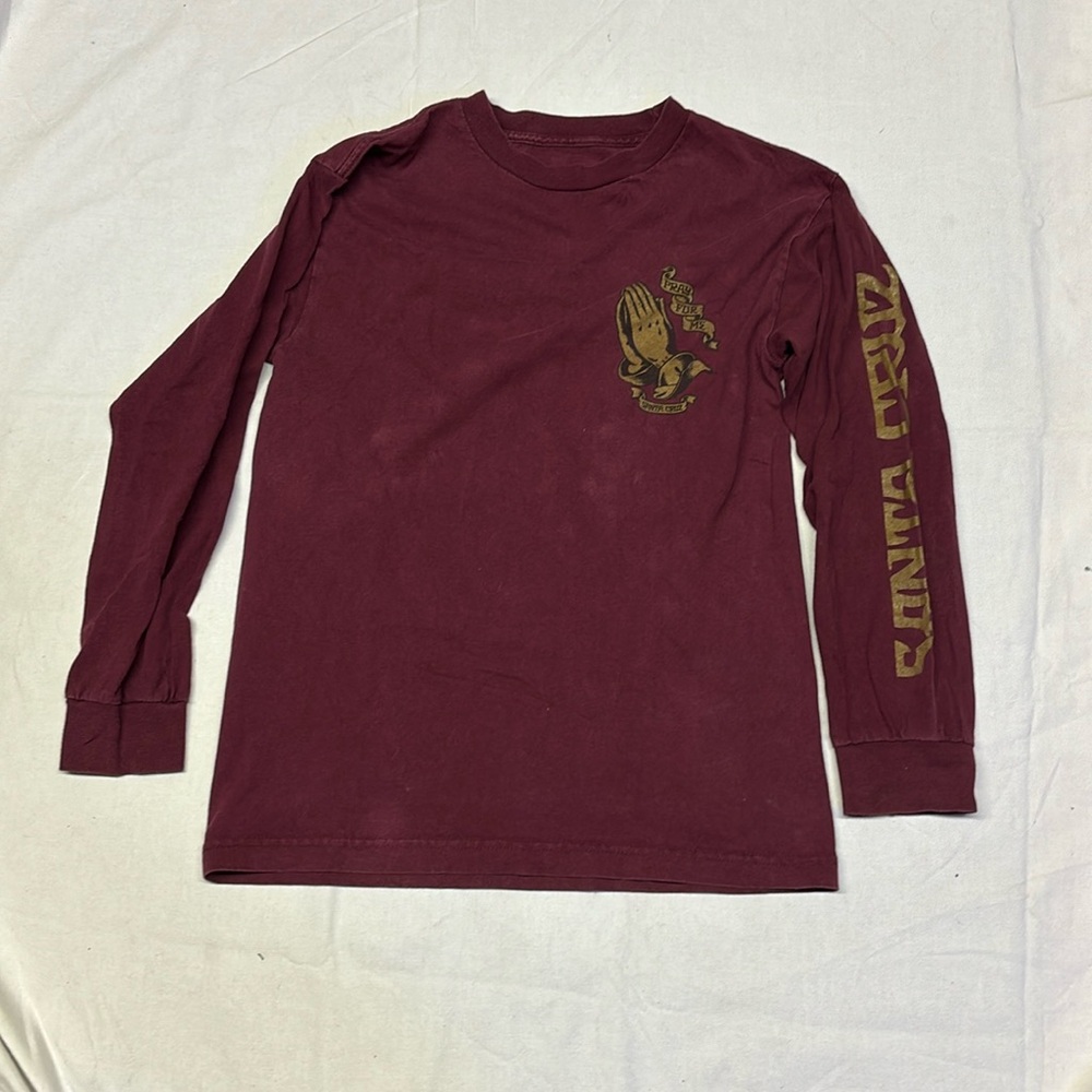 Santa Cruz Men’s Jason Jesse long sleeve Skateboard Shirt Size Small